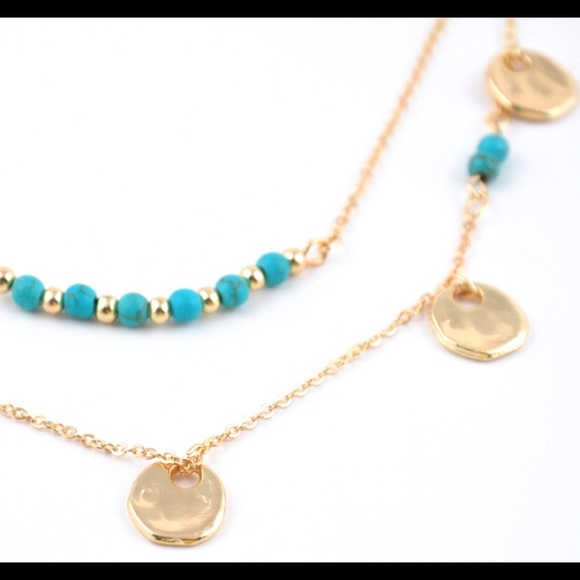 🌺BOHO SKYE DOUBLE NECKLACE - Picture 4 of 4